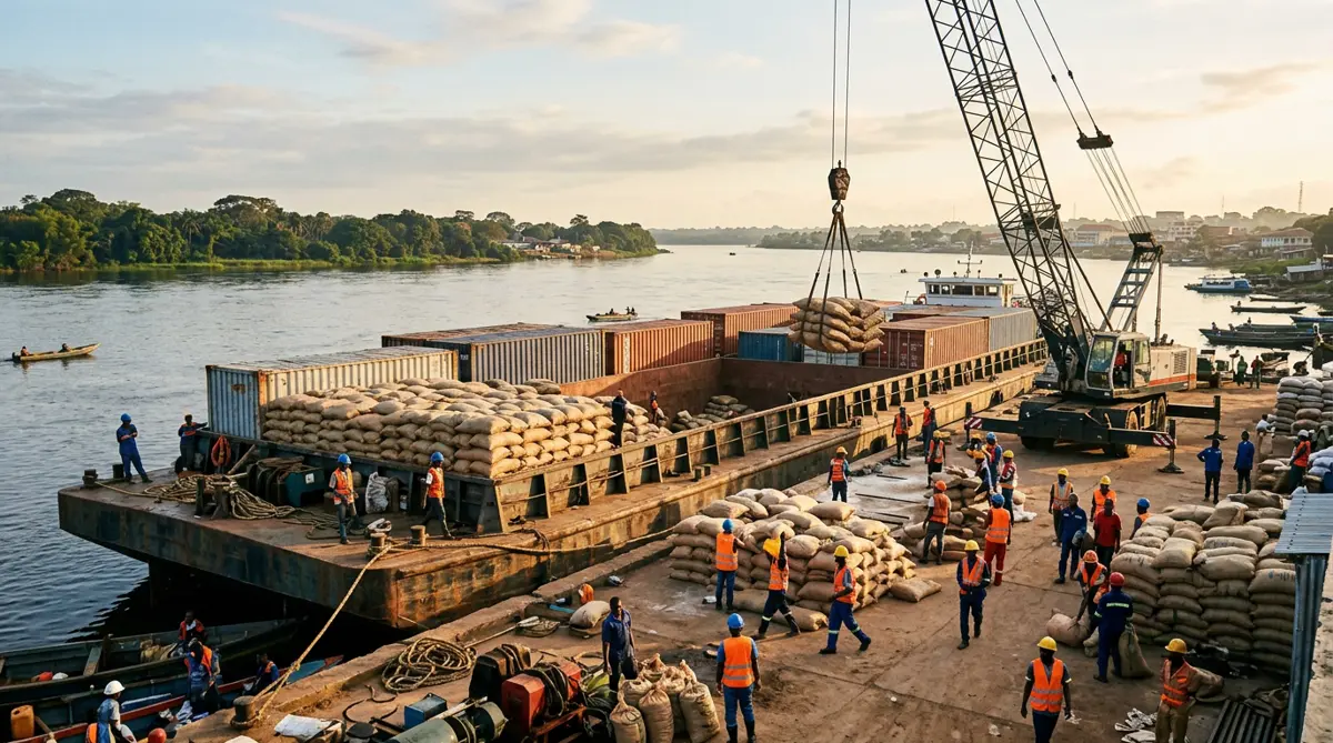 Reprise des activités au port de Kisangani : un nouveau souffle pour le commerce fluvial